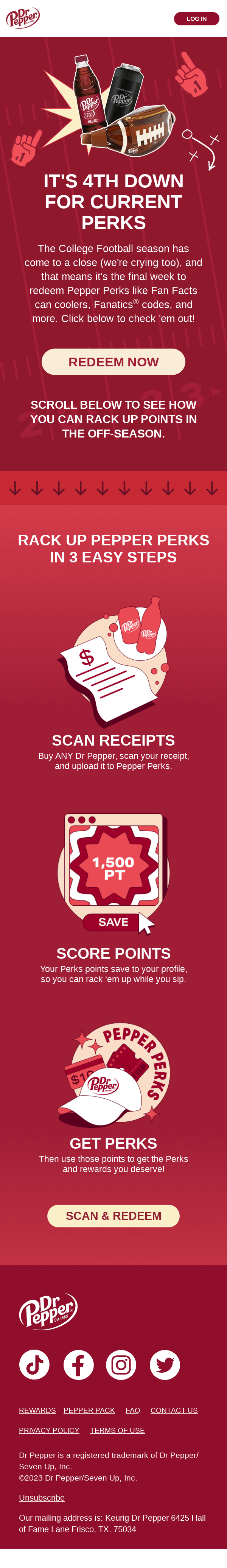 It’s 4th Down for Current Perks