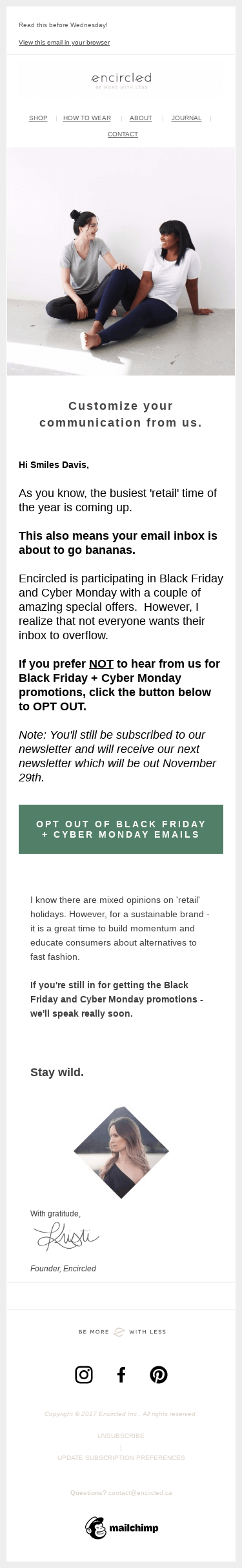 It’s about to go email-crazy.