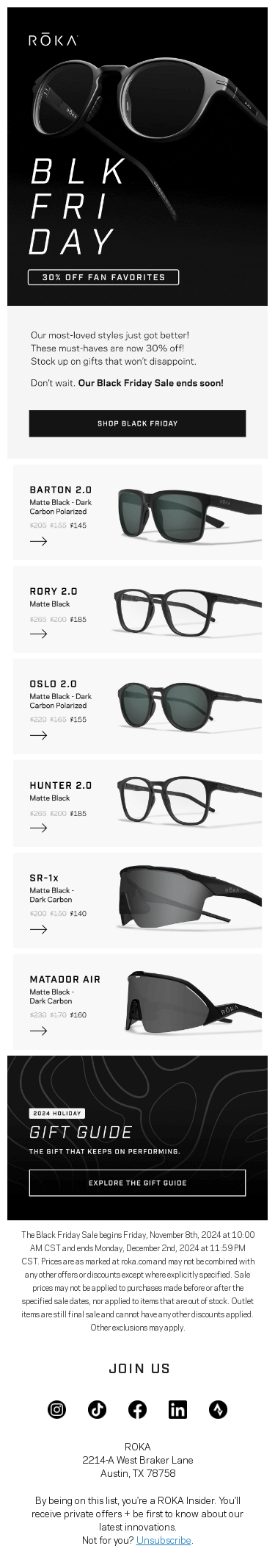 ⚫ It’s. Black. Friday. ⚫