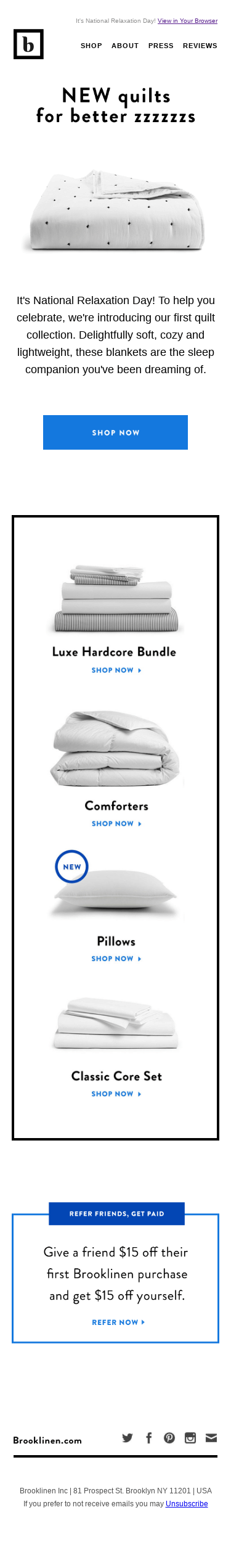 It’s National Relaxation Day!