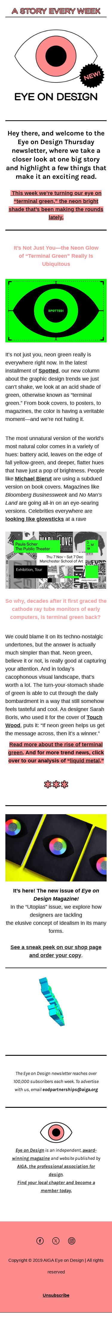 It’s not just you—the neon glow of “terminal green” really is ubiquitous