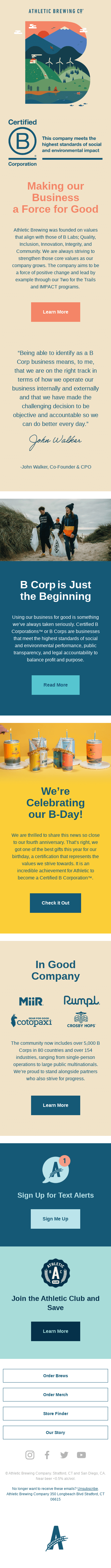 It's official! We're a Certified B Corp