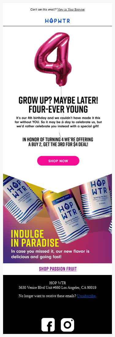 It’s Our Birthday! Party mode: On