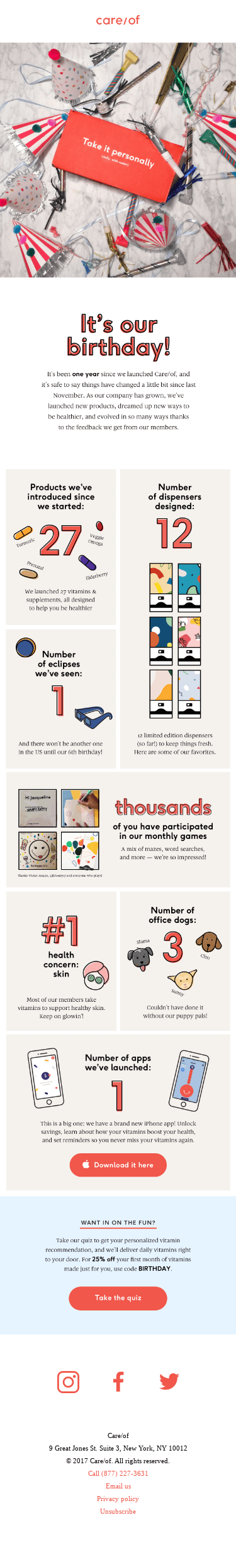 It’s our birthday!