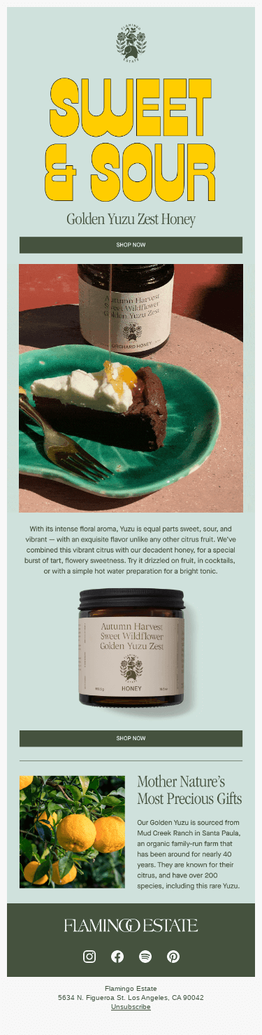 It’s Our ZEST Honey Yet