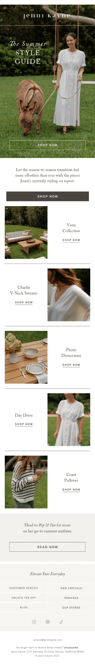 Jenni’s Current Favorites