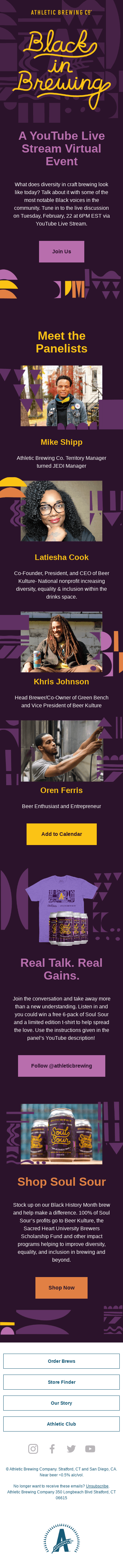 Join our Black History Month Panel discussion