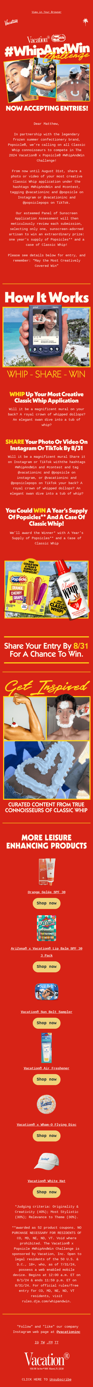 🍒 JOIN the #WhipAndWin Challenge! 🍒