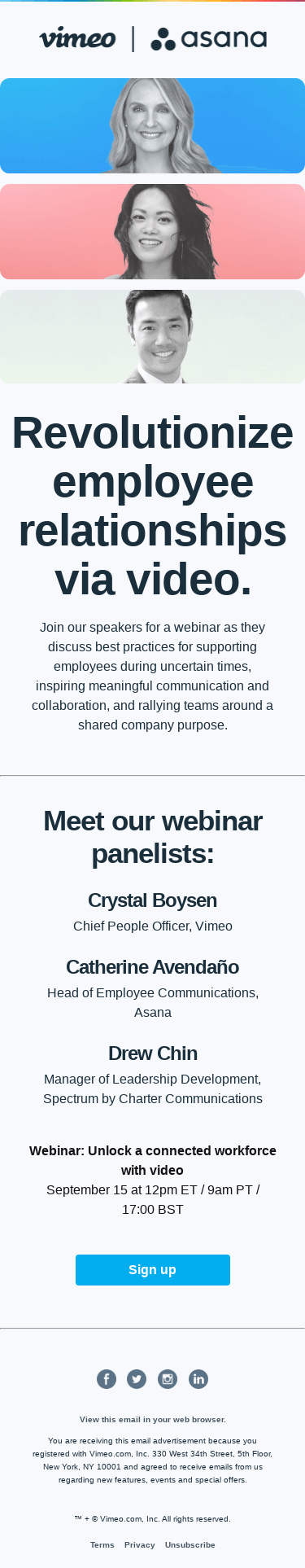 Join us for a webinar with Asana