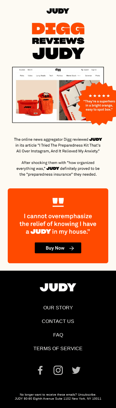 JUDY in recent DIGG article!