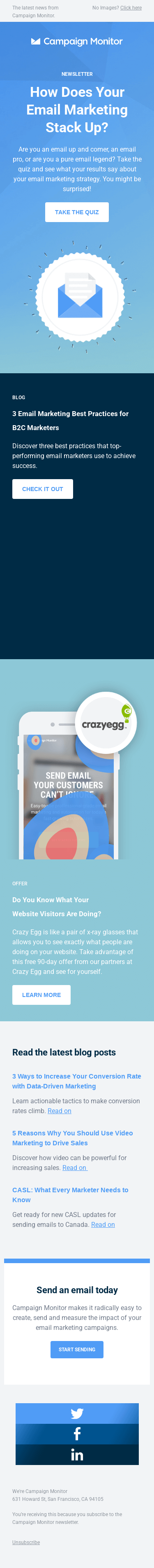 July News: How Does Your Email Marketing Stack Up? | 3 B2C Best Practices