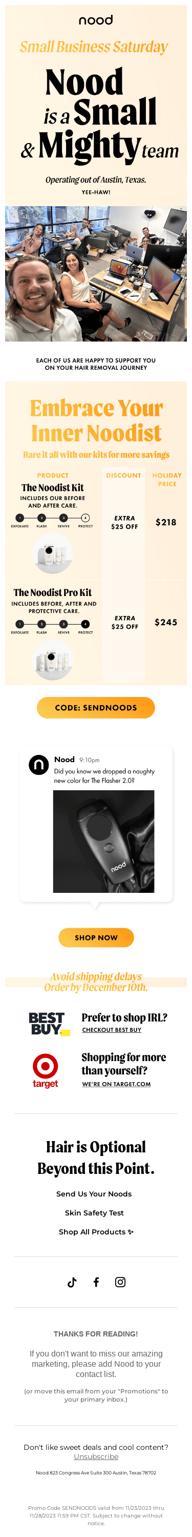 Just A Small Team in Austin 🤠