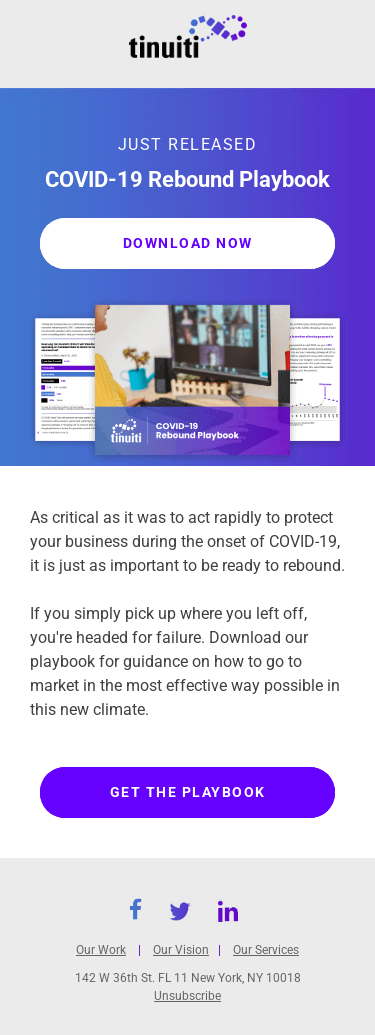 Just Released: COVID-19 Rebound Playbook