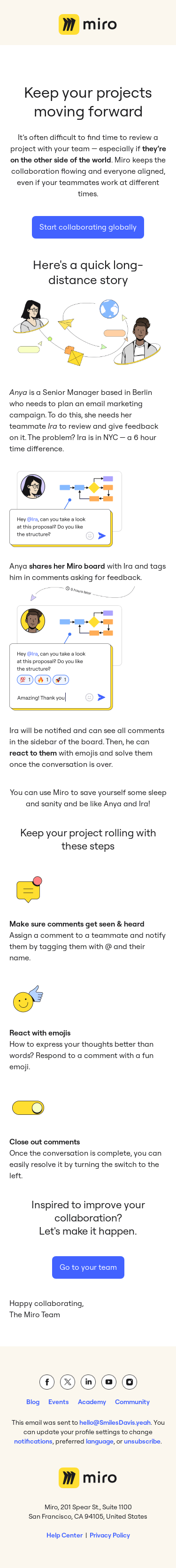 Keep Projects Moving Across Place & Time