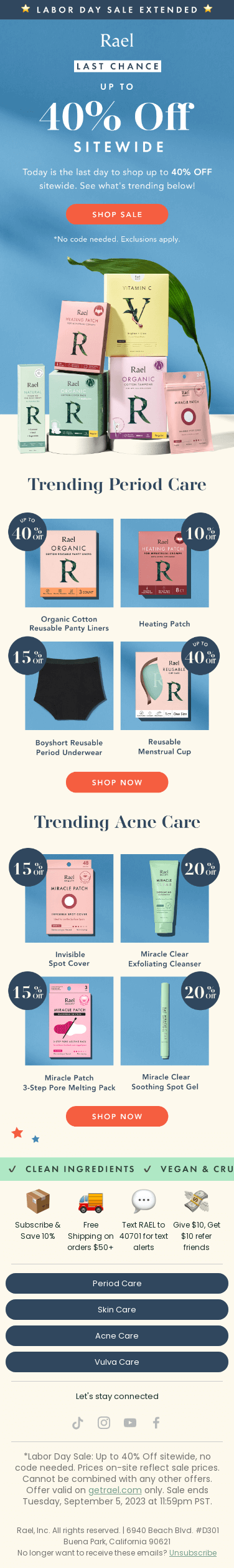 ⭐️ LABOR DAY SALE EXTENDED ⭐️