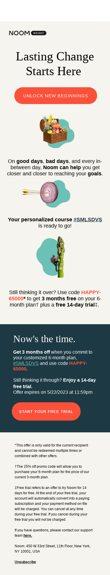 Lasting change starts here.