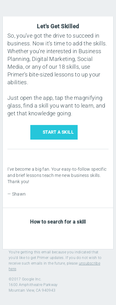 Learn a new skill while you drink your morning coffee
