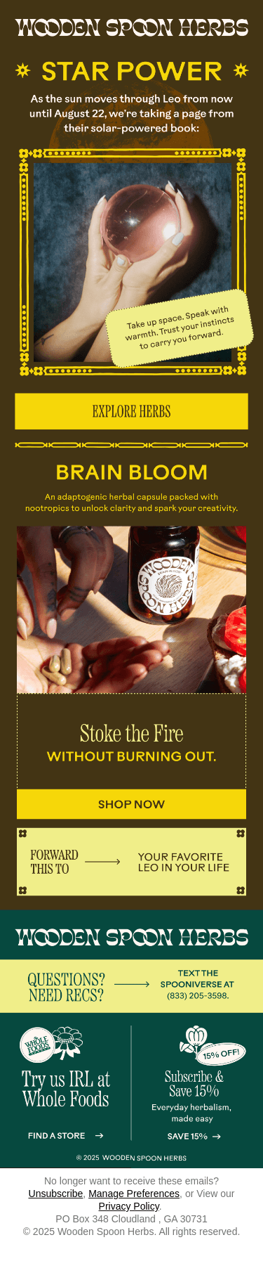 Lessons for Leo season