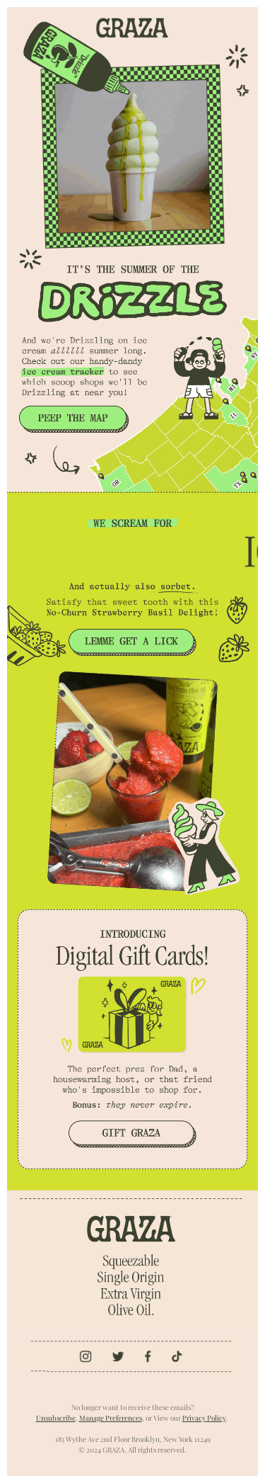 Let it begin.... 🍦🫒