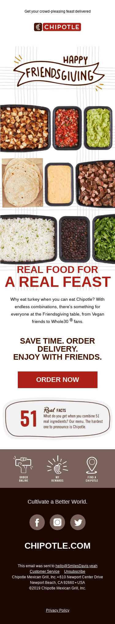 Let us cater your Friendsgiving 🍁🍂