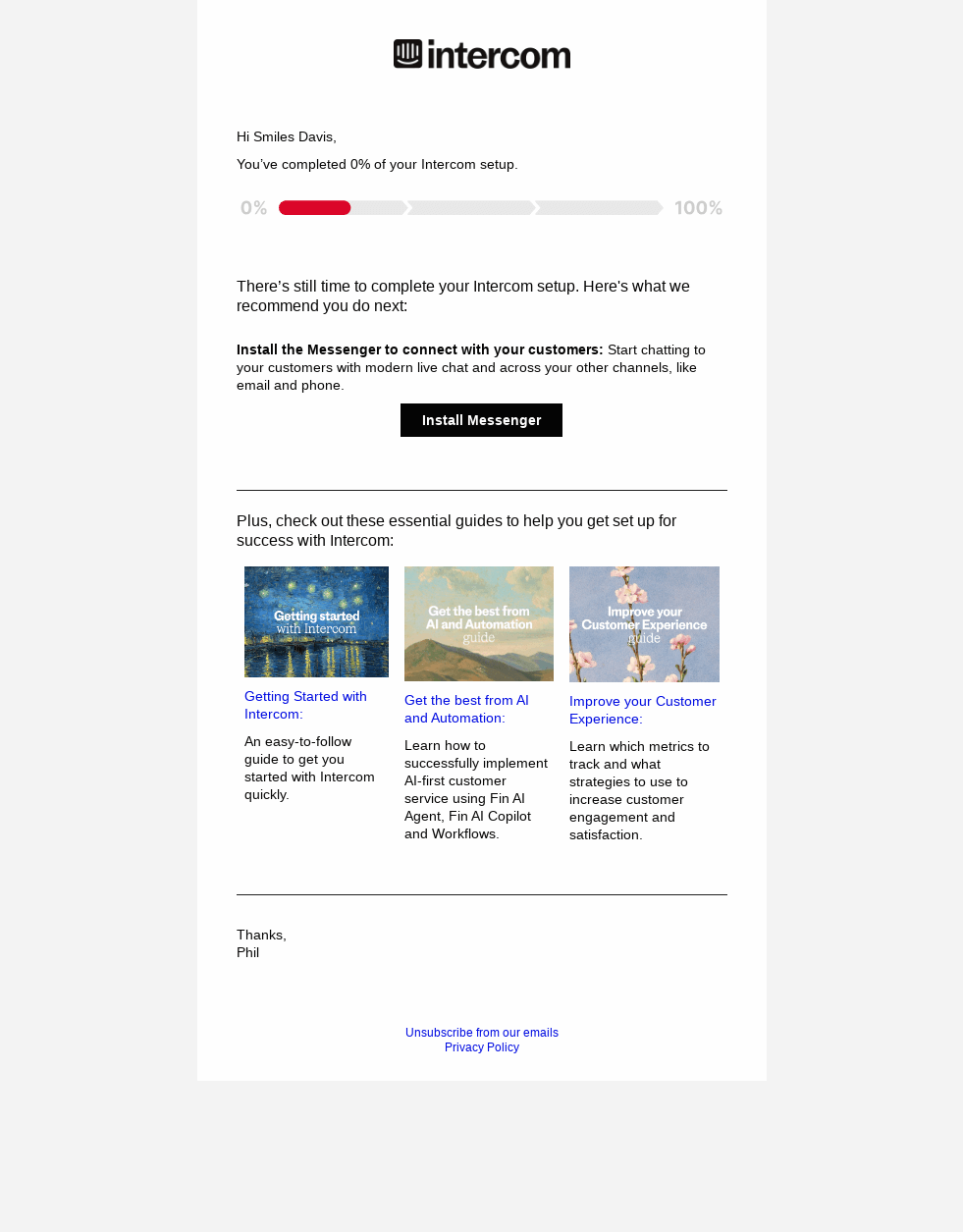 Let’s get RGE set up for success