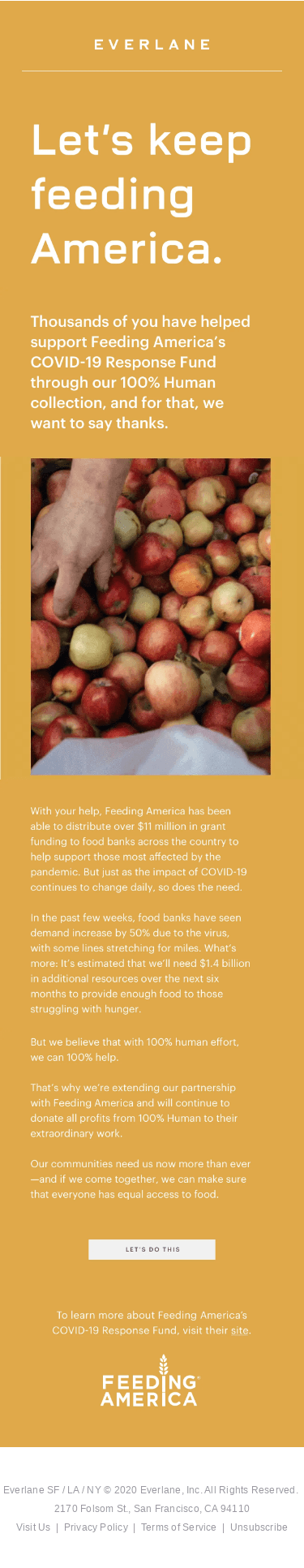 Let’s Keep Feeding America