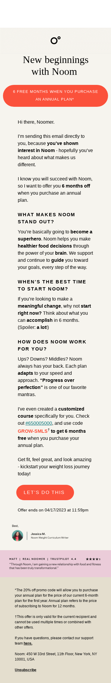 Limited time only: 6 months off your annual plan with code  GROW-SMLS