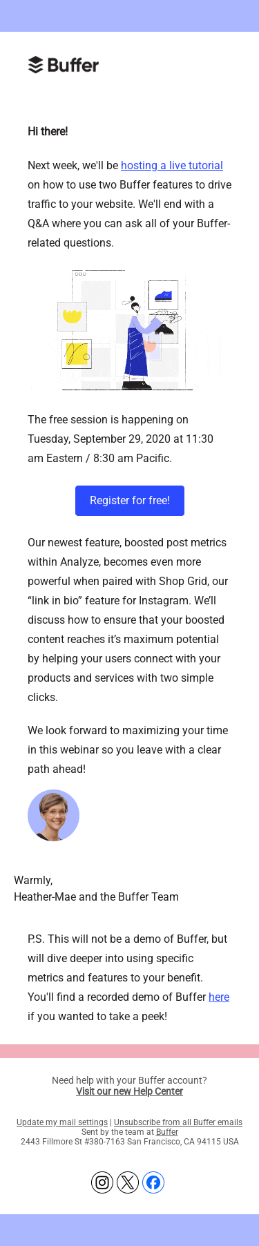 [Live Session] Drive traffic from social to your website with 2 features ​🚀​ 