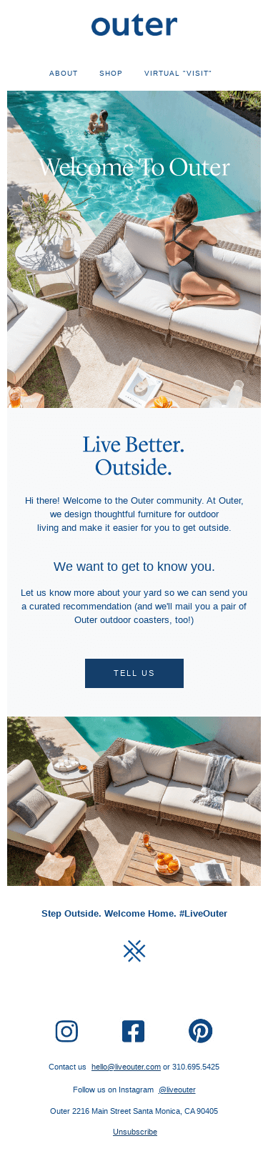 Looking for an outdoor sofa?