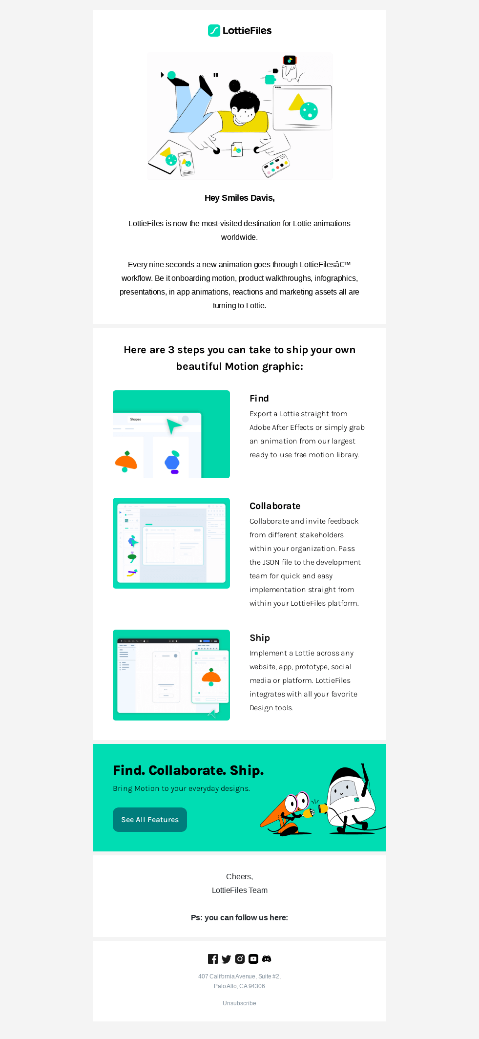 LottieFiles in 3 simple steps