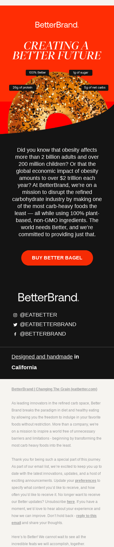 Lower Your Carb Footprint 🥯