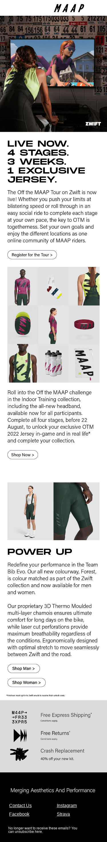 MAAP x Zwift Off the MAAP Tour Starts Today!