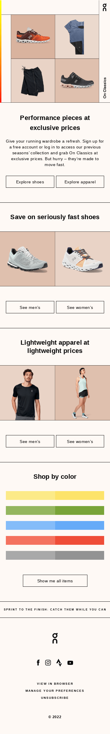 ☁️ Made to go fast: On Classics