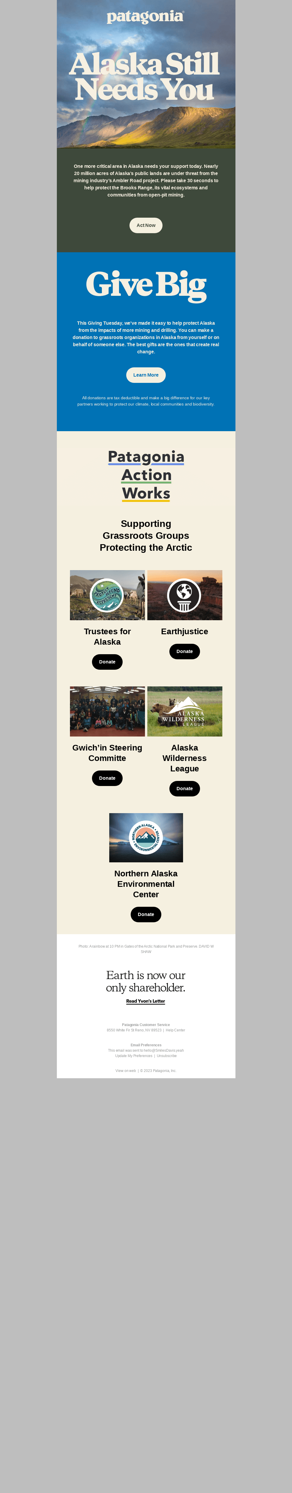 Make a difference in Alaska