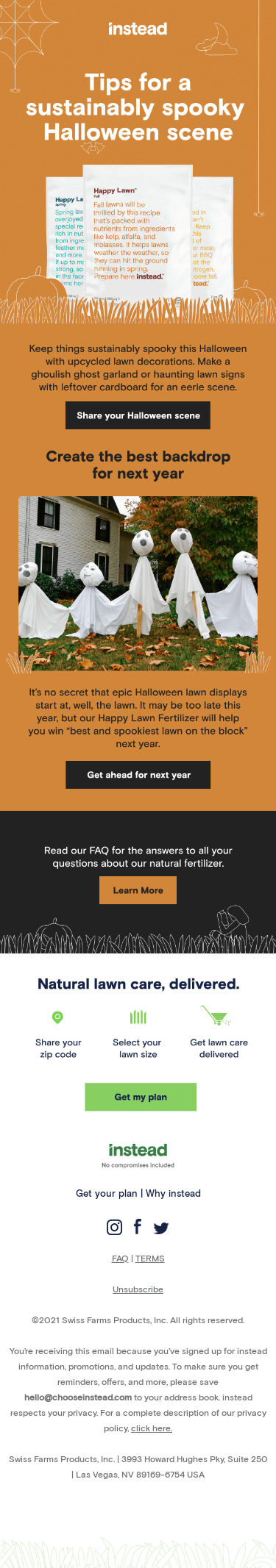 Make Halloween sustainably spooky 👻