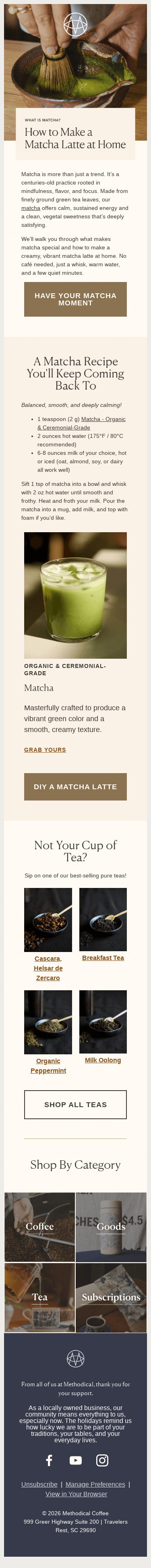 ☕ Matcha's Having Its Moment