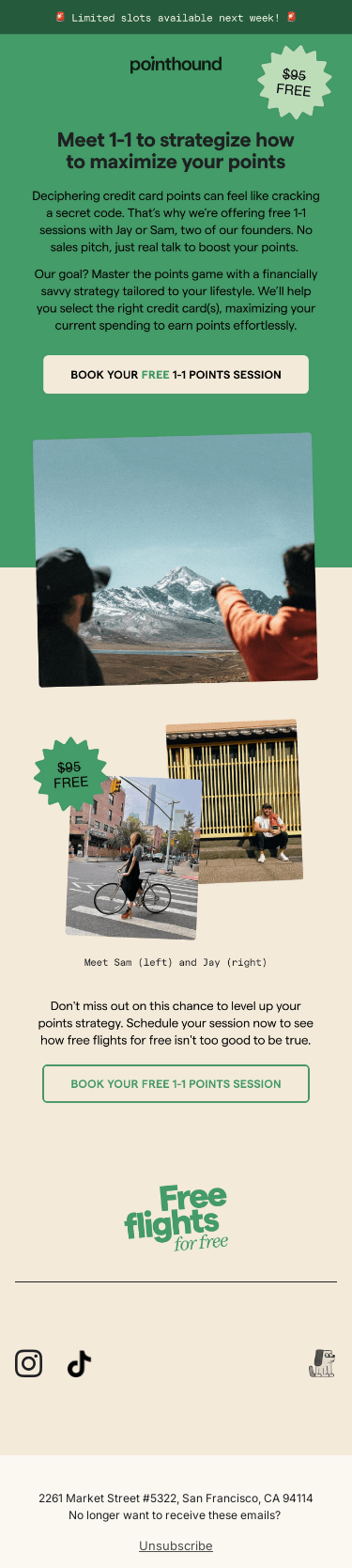 Maximize Your Points: Book Your 1-1 Now!