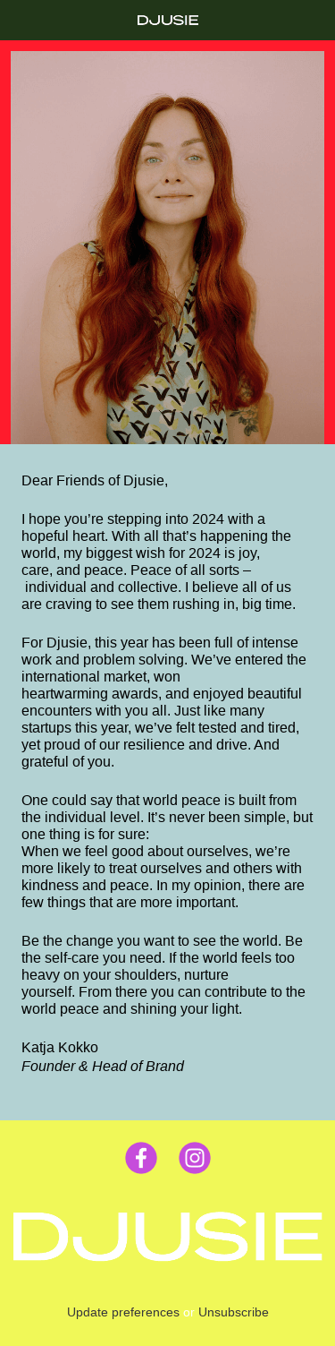 MAY THE PEACE BE WITH US IN 2024