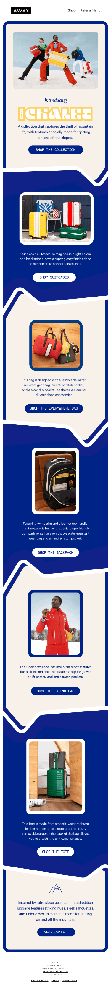 Meet Chalet, our latest limited-edition collection 