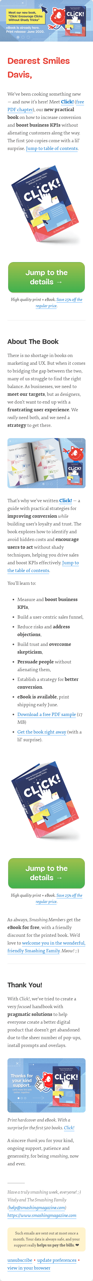 Meet “Click!”: How To Encourage Clicks Without Shady Tricks.