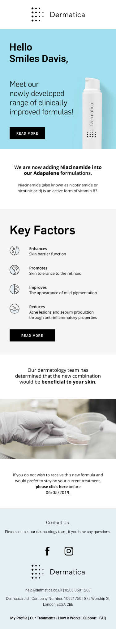 Meet our newly developed formula!