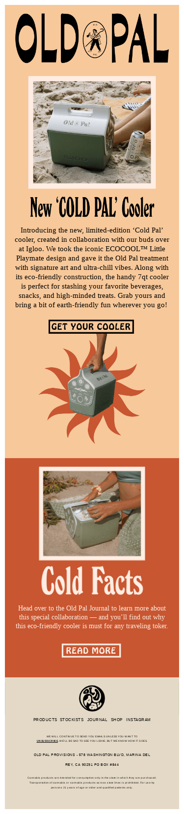 Meet the New COLD PAL Igloo Cooler
