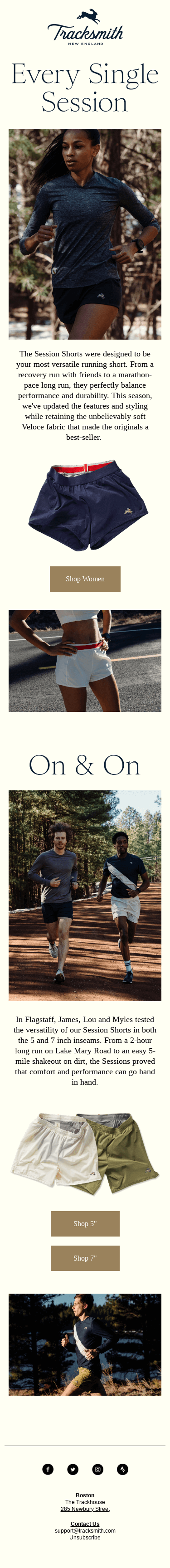 Meet The New Session Shorts