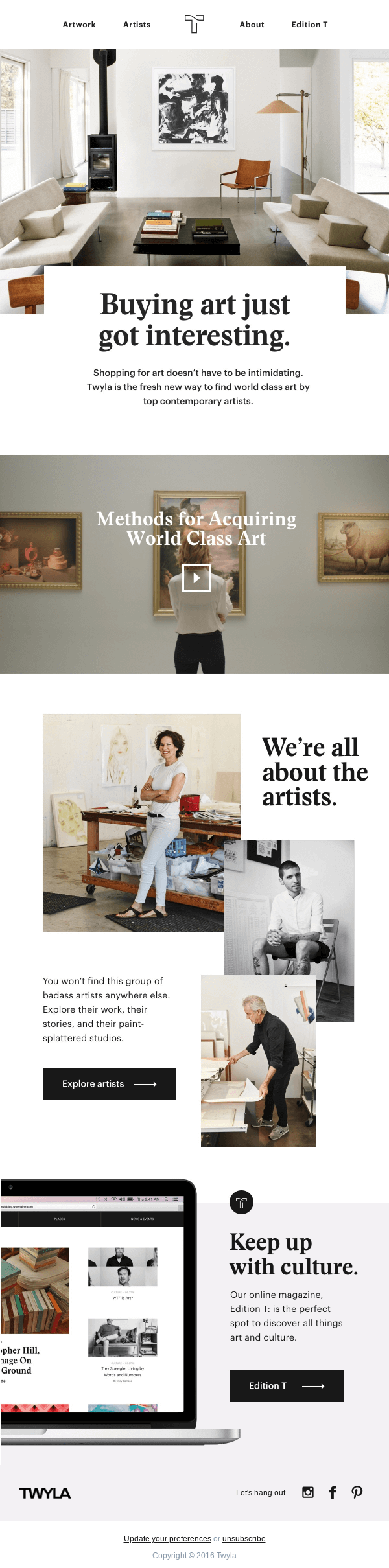 Meet Twyla, a new way to buy art.