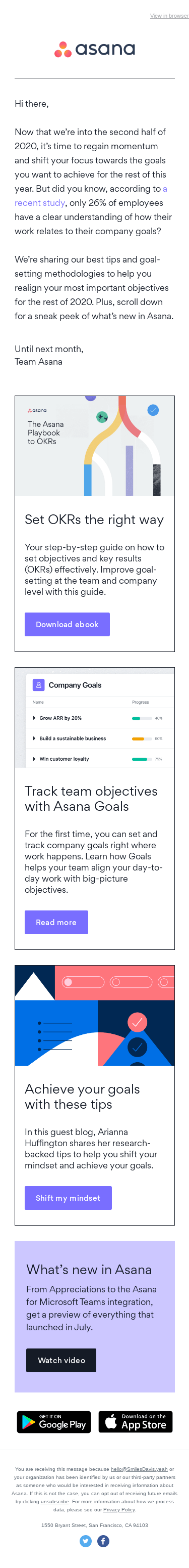 Mid-year goals check-in
