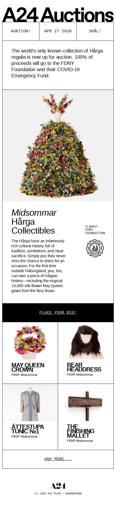 Midsommar Hårga Collectibles 🌸 Now Open!