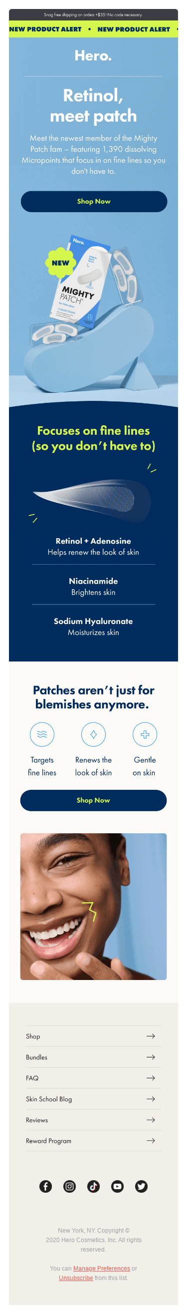 Mighty Patch for Fine Lines is HERE 🎉