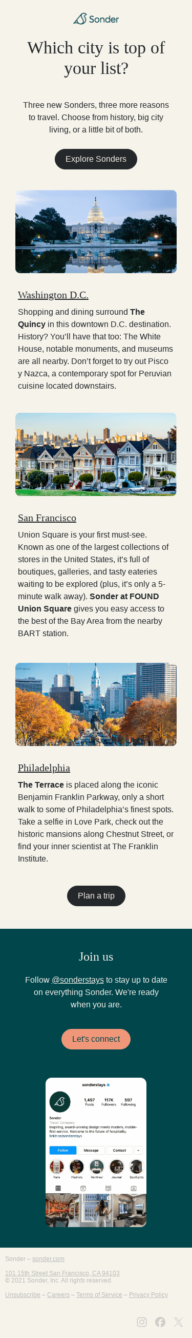 Smiles Davis, discover our newest Sonders.