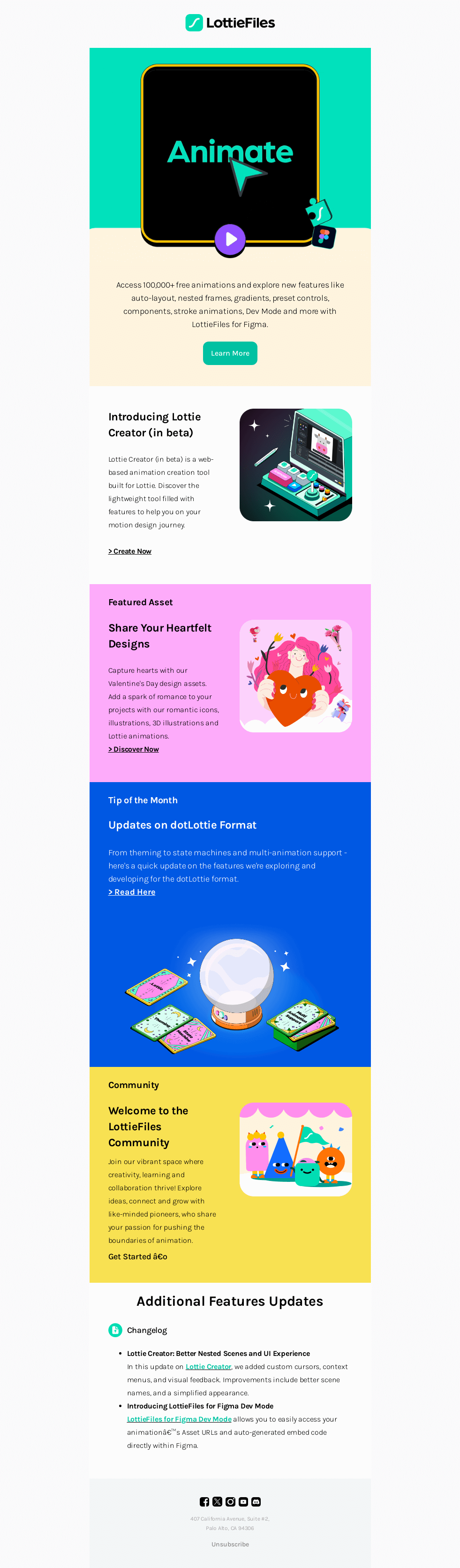 More ways to animate in Figma with LottieFiles