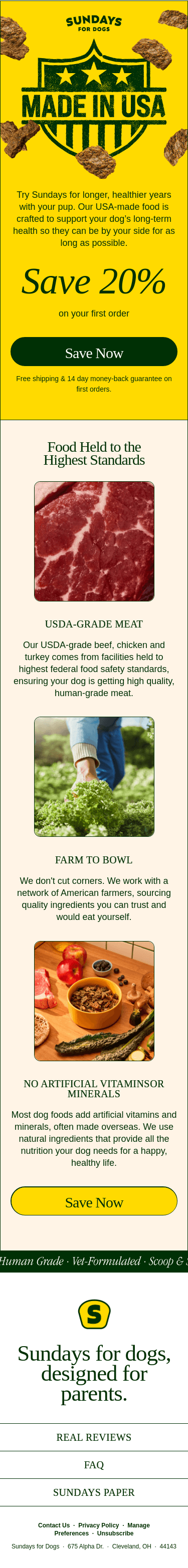 More years together. More savings. 🇺🇸